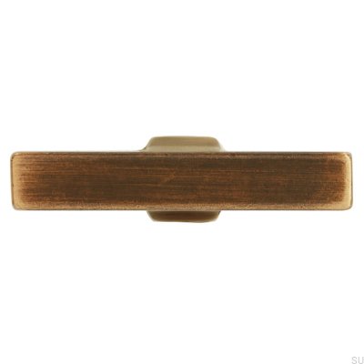 T-Bar 2562 48 Bouton de meuble en bronze antique