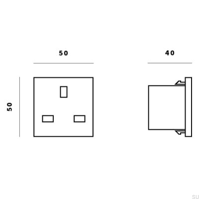 Module UK 5 A Fiche Euro Anglaise Blanc