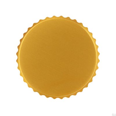 Bouton de meuble 2595 Métal Doré Brossé