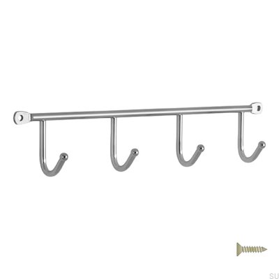 Support mural 2081 262 Chrome poli