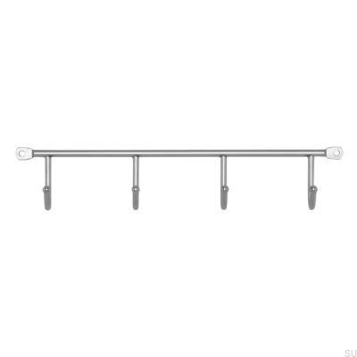 Support mural 2081 262 Chrome poli