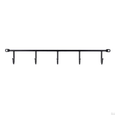 Support mural 2081 339 Métal Noir Mat