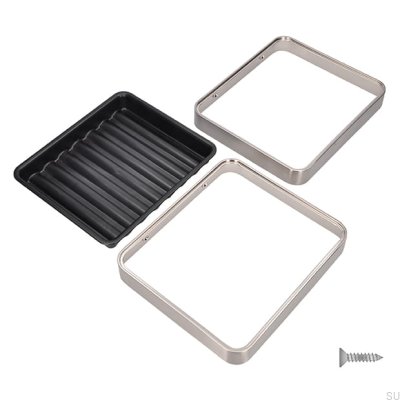 Porte-parapluie 2429 Argent Brossé