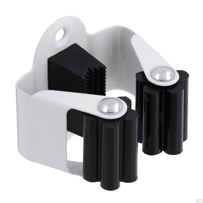 Porte-balais 2361 38 Blanc avec Noir