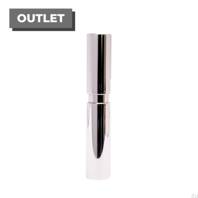 Bougeoir Cylindre - Inox Poli 30X170