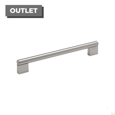 Poignée de meuble oblongue 1030 192 Argent