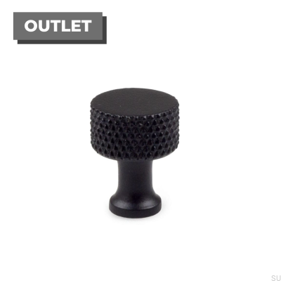 Bouton de meuble Lexington 20 en laiton noir