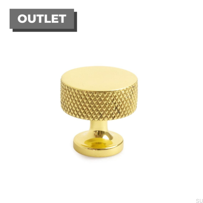 Bouton de meuble Lexington 30 en laiton poli