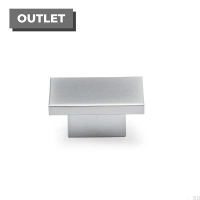 Bouton de meuble Square 16 Chrome mat