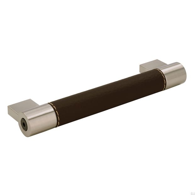 H170-150LS7ZN21--Uchwyt-meblowy-podłużny-H170-128-Metalowy-z-Brązową-Skórą-Siro-Skandynawskie-Uchwyty_3