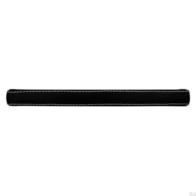 Poignée de meuble longitudinale SM8059I 224 Cuir Noir