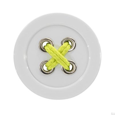 Bouton de meuble SM8257F 58 Plastique Blanc