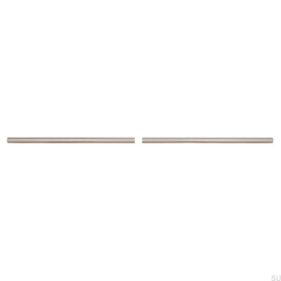 Poignée de meuble oblongue 885 816 Inox poli
