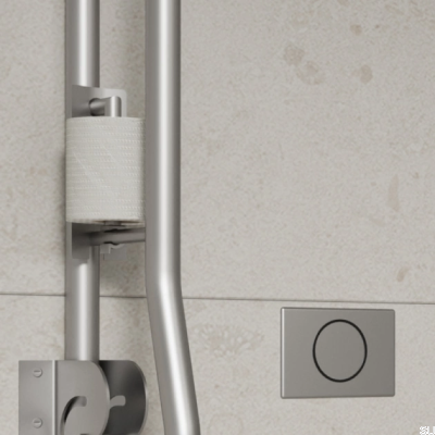 Porte-papier toilette 40134 Acier inoxydable