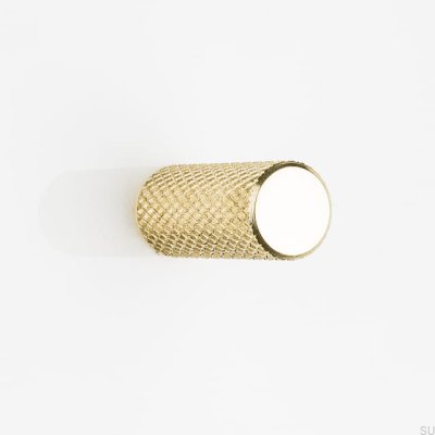 Bouton de meuble Fing Grip Laiton non peint