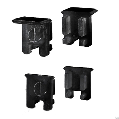 Embout pour Apex Profile Gris (2 pièces)