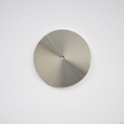 Coussinet de bouton Marbelo 60, acier brossé