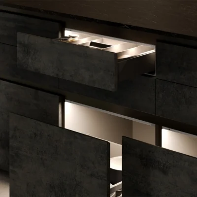 Luminaire LED Baski 500 24V/6.2W 3000K Argent