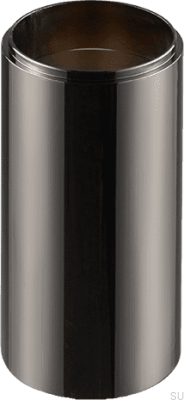Rallonge pour robinet de lavabo XPRO200, Laiton, Chrome Noir