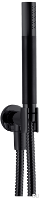 Set pour douches à encastrer BOX300/300 Laiton Noir Mat