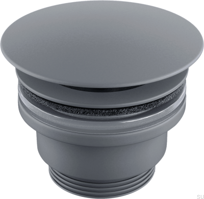 Bouchon de lavabo universel 68400 Laiton Gris Ascot