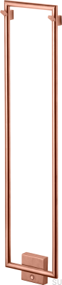 Radiateur de salle de bain TW800-200 Acier Cuivre Brossé