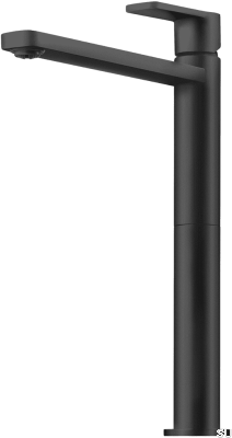 Robinet de lavabo LIN081, laiton noir mat
