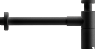 Siphon de lavabo XACC167 Laiton Noir Mat
