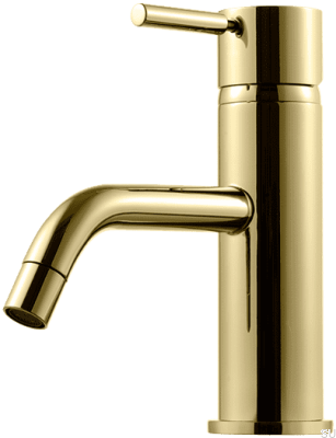 Robinet de lavabo EVM071, Laiton Or Miel