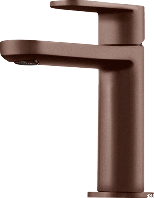 Robinet de lavabo CA071, laiton brun