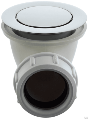  Bouchon pour baignoire escamotable 22200 Laiton chromé