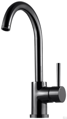 Robinet de cuisine EVO180 Laiton Noir Chrome