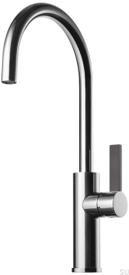 Robinet de cuisine ARM180 Laiton Chrome/Noir