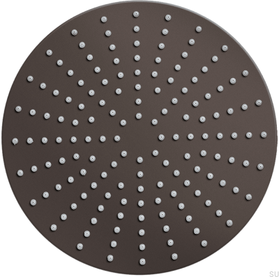 Pommeau de douche à effet pluie rond 250 ZSOF250 Laiton Marron