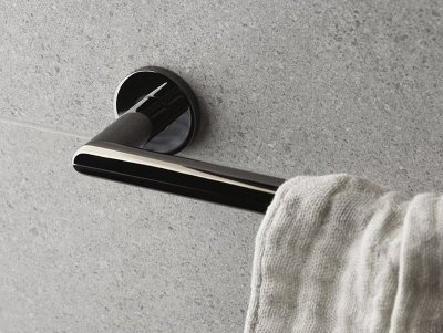 Porte-serviettes TA211 Laiton Noir Mat
