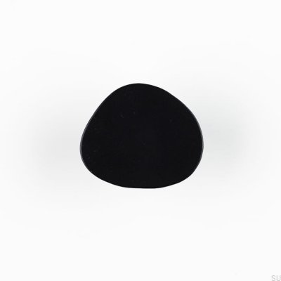 Bouton de meuble Encre Acier noir