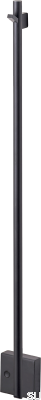 Radiateur de salle de bain TW750-85 Acier Noir Mat
