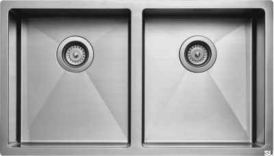 Évier de cuisine en acier 4040