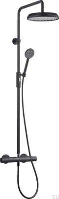 Set de douche ARM5200-150 Laiton Noir Mat