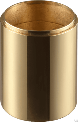Rallonge pour robinet de lavabo XPRO300, laiton poli, non peint