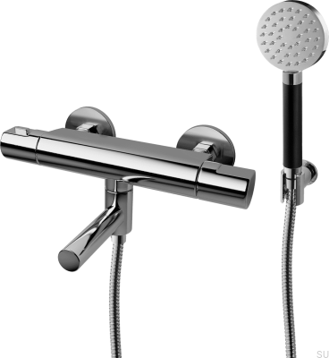 Robinet de baignoire thermostatique mural ARM026-150 Laiton chromé