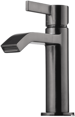 Robinet de lavabo ARM071 Laiton Noir Chrome Brossé