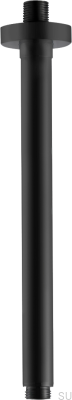 Bras de douche FL271-300 Laiton, Noir Mat