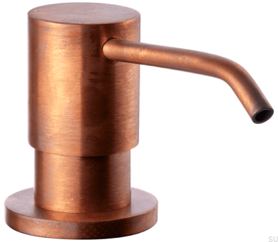 Distributeur de savon BI228, cuivre brossé, non peint