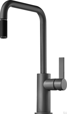 Robinet de cuisine avec bec extractible ARM577 Laiton Graphite