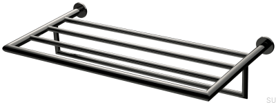 Porte-serviettes TA814 Laiton Noir Chrome