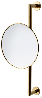 Miroir de salle de bain TA816, laiton poli, non peint