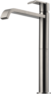 Robinet pour lavabo haut VIC081 Laiton Nickel Brossé