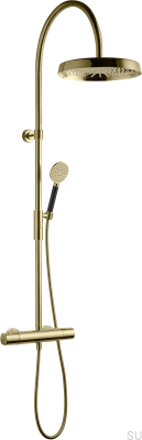 ARM7300-150 Ensemble de douche en laiton doré miel