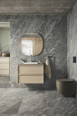 Radiateur de salle de bain TW800-200 Acier Nickel Brossé
